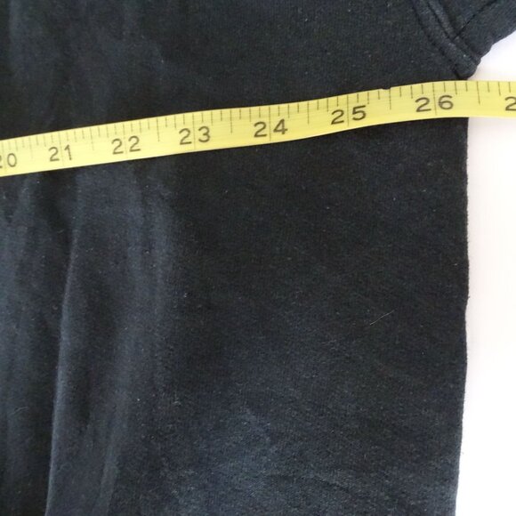 Vtg Bald Eagle American Flag Graphic Black Crewneck Sweatshirt Men Size XXL FLAW - Picture 4 of 11